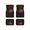 Car Mats - "Yo Amo a Mi Toxica" Floral Girl Custom 4-Piece Car Floor Mat Set